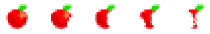 Gráfico de ejemplo para explicar el uso de sprites sheets en animación web mediante elemento canvas. Fuente: duduromeroa.com