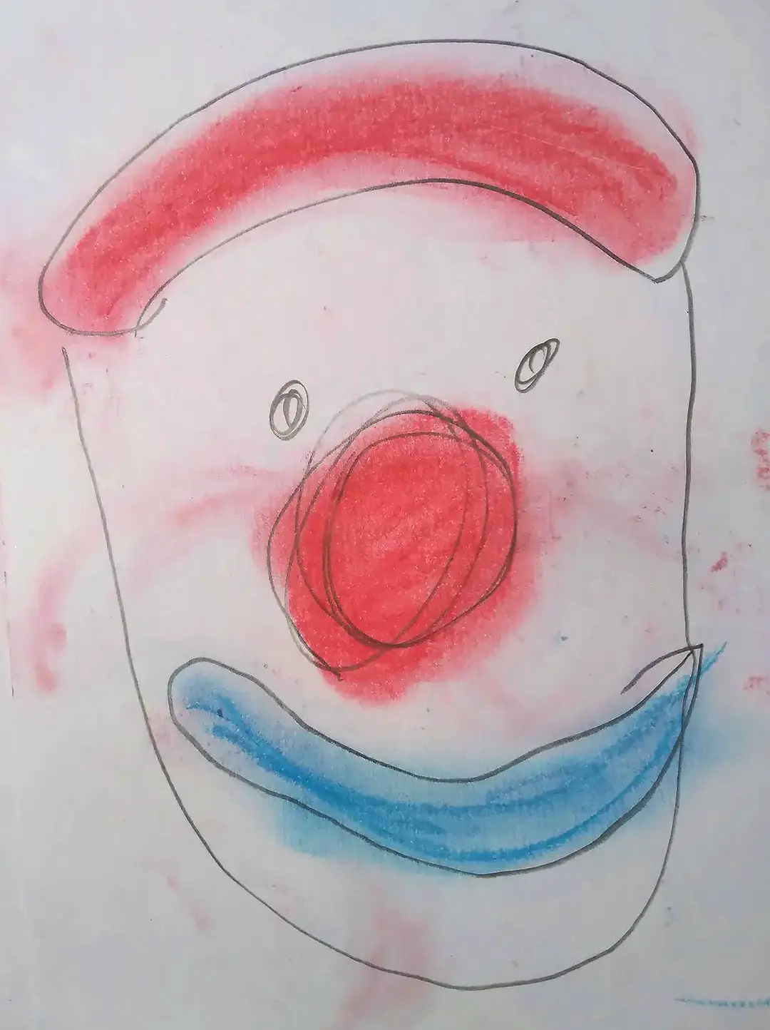 Imagen de pintura o dibujo realizado por talleristas en vacacional del Comité Los Ceibos, en Guayaquil, Ecuador