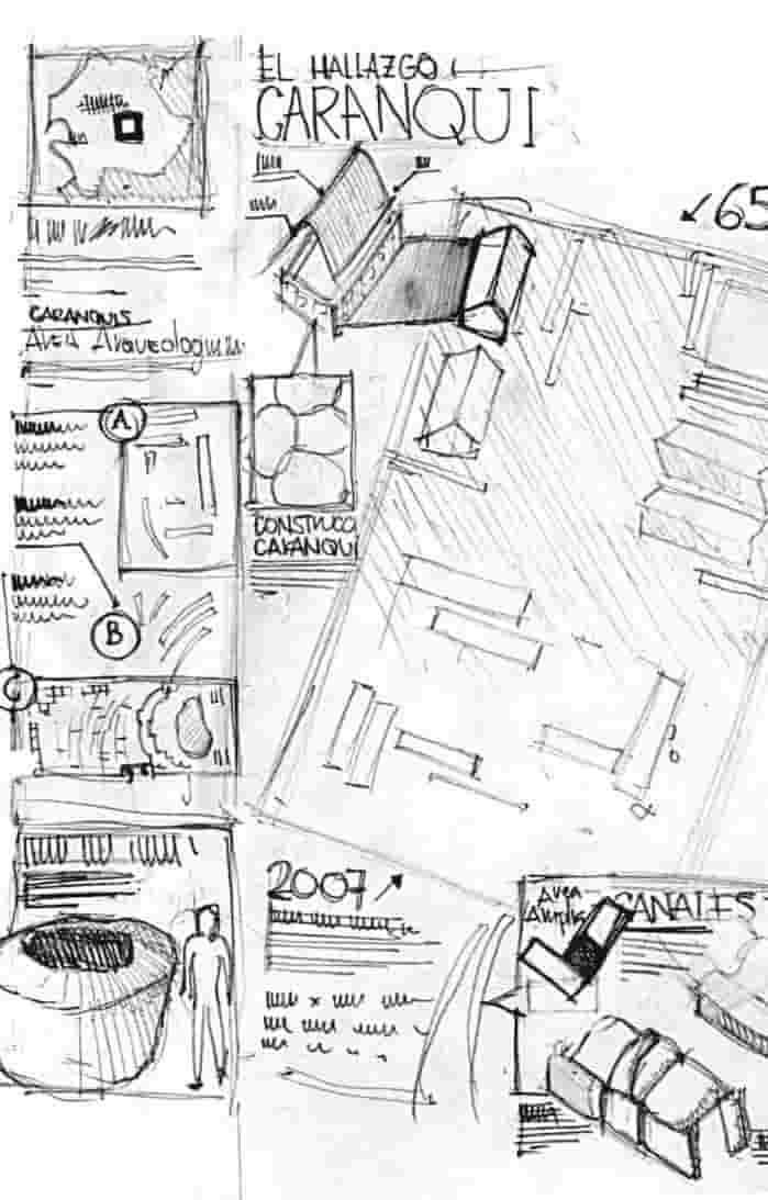 Autor: duduromeroa@. Gráfico a color. Boceto de Infografía. Hallan restos arqueológicos de un baño Inca en Ecuador. Eduardo J. Romero Andrade. Guayaquil, Ecuador.